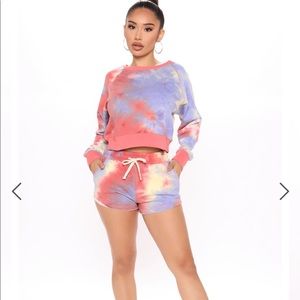 NWT Fashion Nova Shorts set Size XL